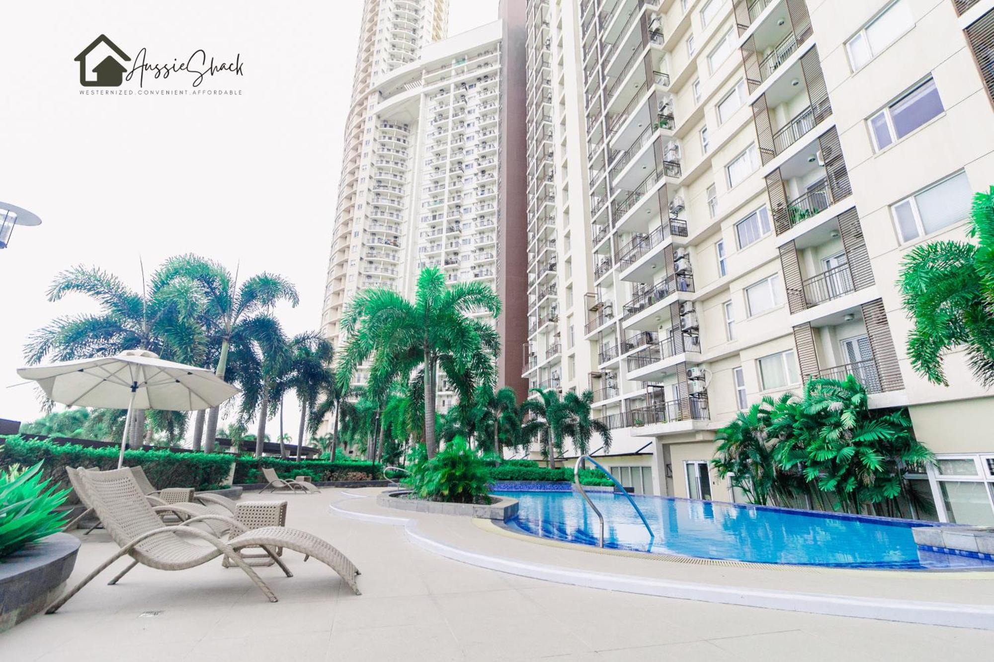 Aussie Shack - 2Br Modern Condo With Skyline View 마닐라 외부 사진