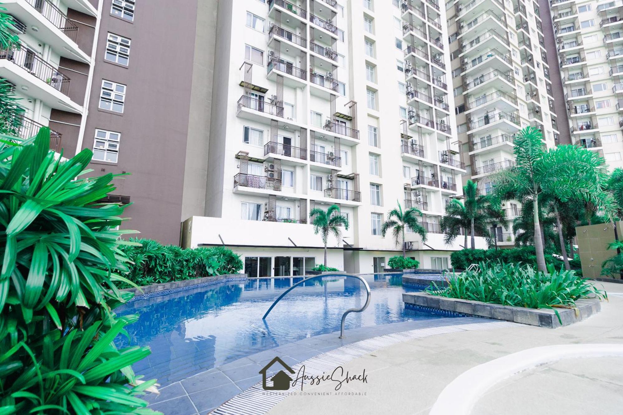 Aussie Shack - 2Br Modern Condo With Skyline View 마닐라 외부 사진
