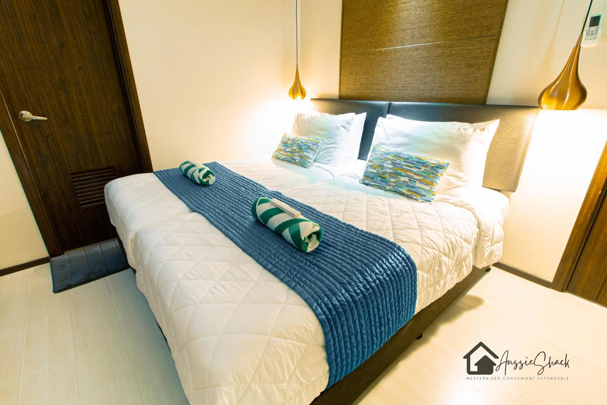 Aussie Shack - 2Br Modern Condo With Skyline View 마닐라 외부 사진