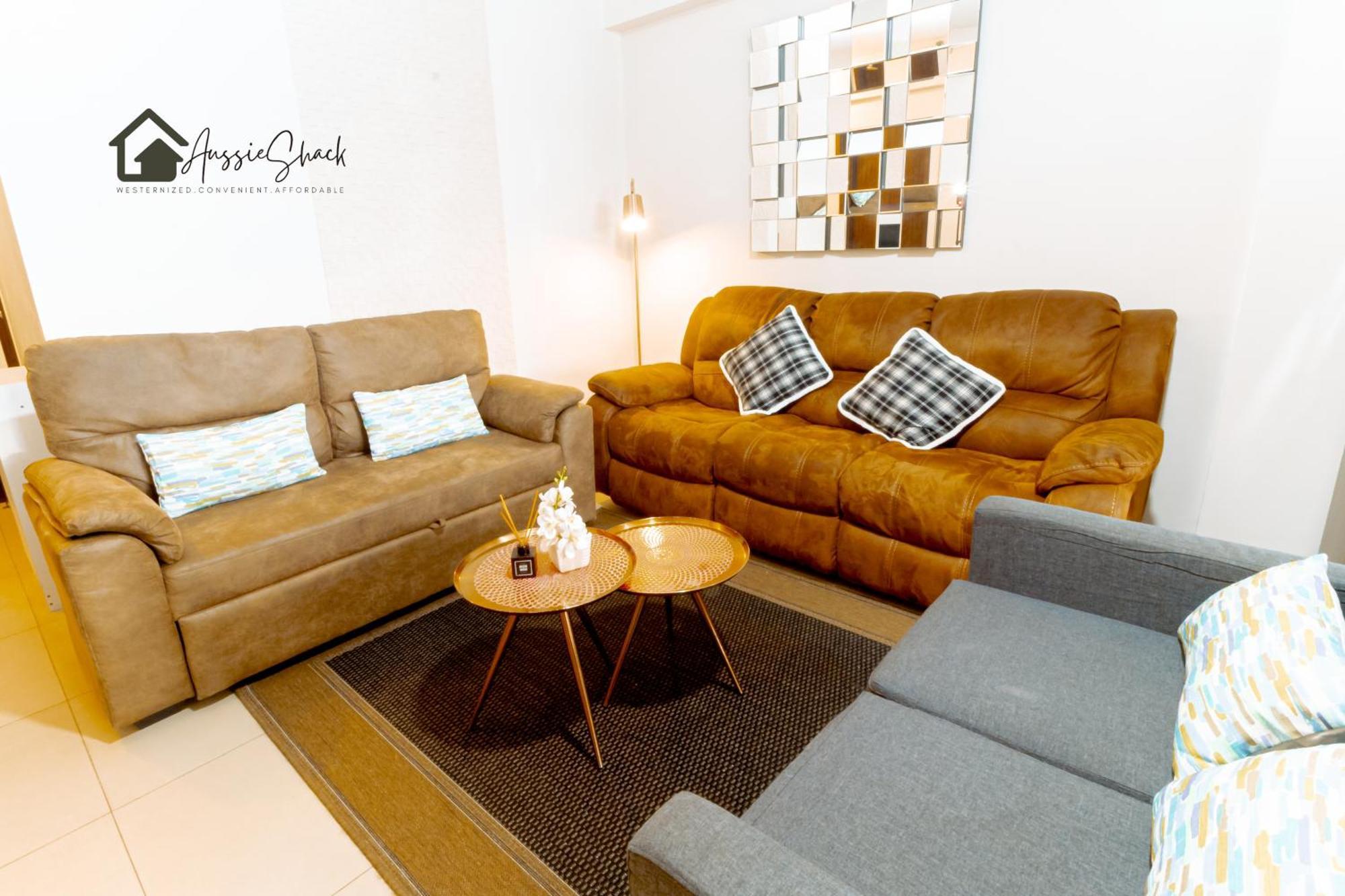 Aussie Shack - 2Br Modern Condo With Skyline View 마닐라 외부 사진
