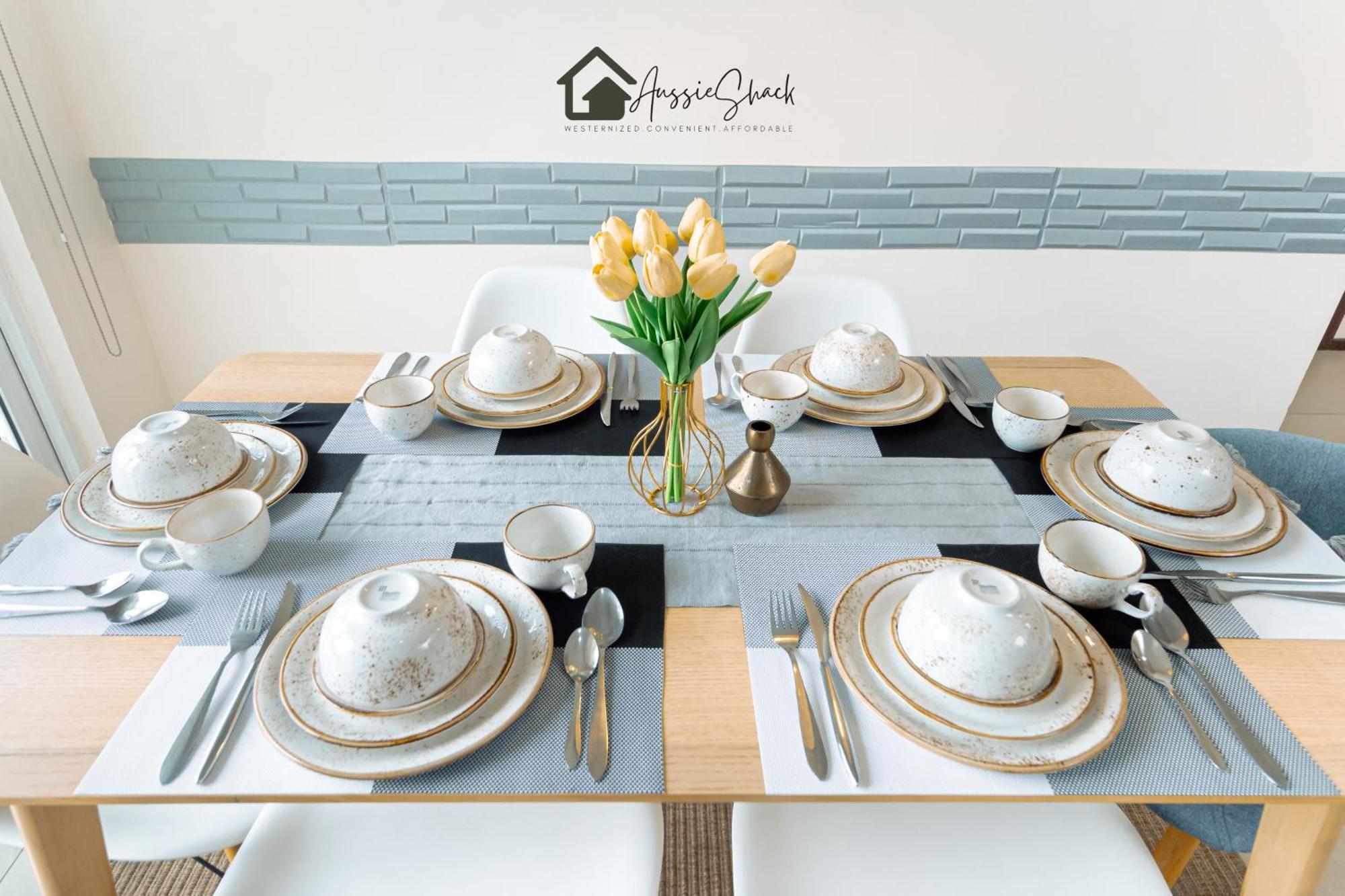 Aussie Shack - 2Br Modern Condo With Skyline View 마닐라 외부 사진