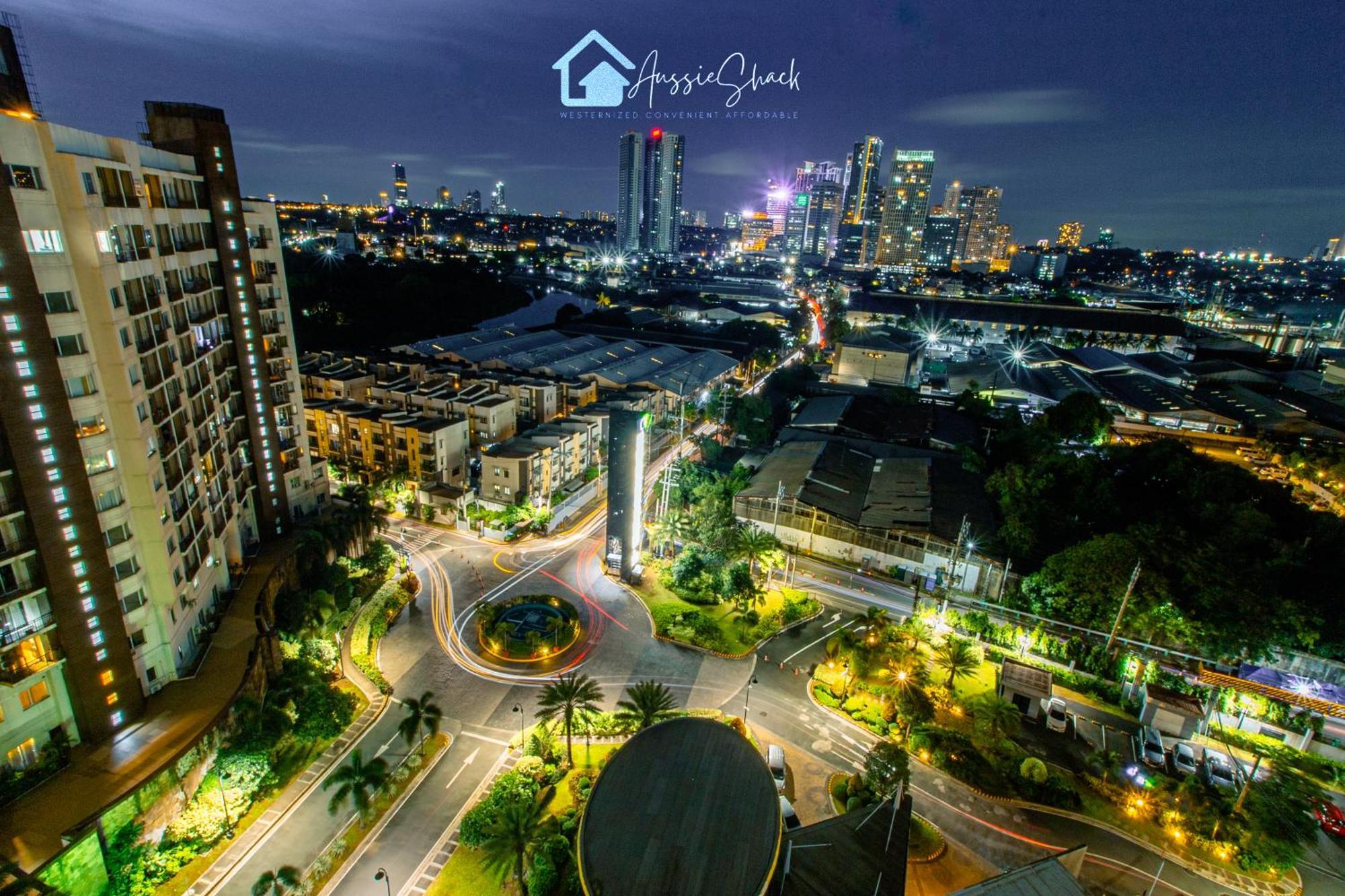 Aussie Shack - 2Br Modern Condo With Skyline View 마닐라 외부 사진